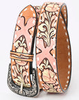 American Darling ADBLF213-L Beautifully Hand Tooled Genuine American Leather Belt Men and Women