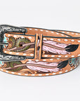 American Darling Beautifully Hand Tooled Genuine American Leather Belt Men and Women
