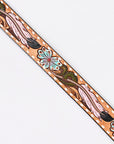 American Darling ADBLF152-L Beautifully Hand Tooled Genuine American Leather Belt Men and Women
