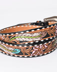 American Darling Beautifully Hand Tooled Genuine American Leather Belt Men and Women