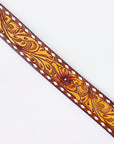 American Darling ADBLF164-L Beautifully Hand Tooled Genuine American Leather Belt Men and Women