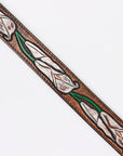 American Darling Beautifully Hand Tooled Genuine American Leather Belt Men and Women