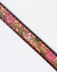 American Darling ADBLF167-L Beautifully Hand Tooled Genuine American Leather Belt Men and Women