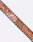 American Darling ADBLF169-L Beautifully Hand Tooled Genuine American Leather Belt Men and Women