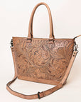American Darling Hand Tooled Genuine Leather Women Bag Western Handbag Purse