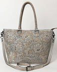 American Darling Hand Tooled Genuine Leather Women Bag Western Handbag Purse