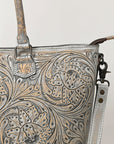 American Darling Hand Tooled Genuine Leather Women Bag Western Handbag Purse