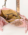 American Darling Hand Tooled Genuine Leather Women Bag Western Handbag Purse