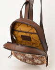 American Darling ADBGA432 Hand Tooled Genuine Leather Women Bag Western Handbag Purse
