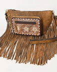 American Darling ADBGA435 Hand Tooled Genuine Leather Women Bag Western Handbag Purse