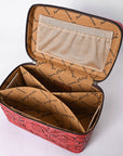 American Darling Jewelry Case Hand Tooled Genuine Leather Women Bag Western Handbag Purse