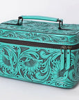 American Darling Jewelry Case Hand Tooled Genuine Leather Women Bag Western Handbag Purse