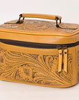 American Darling Jewelry Case Hand Tooled Genuine Leather Women Bag Western Handbag Purse