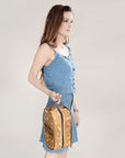 American Darling ADBG1254 Hair-On Genuine Leather Women Bag Western Handbag Purse