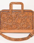 American Darling ADBG1259 Hand Tooled Genuine Leather Women Bag Western Handbag Purse