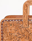 American Darling ADBG1259 Hand Tooled Genuine Leather Women Bag Western Handbag Purse