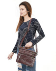 American Darling ADBGZ779 Hair-On Genuine Leather Women Bag Western Handbag Purse