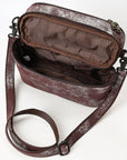 American Darling ADBGZ779 Hair-On Genuine Leather Women Bag Western Handbag Purse