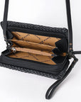 American Darling Adbg1279 Small Crossbody Hand Tooled Genuine Leather Women Bag Western Handbag Purse