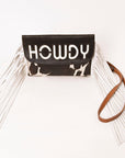 American Darling ADBG1282 Hair-On Genuine Leather Women Bag Western Handbag Purse