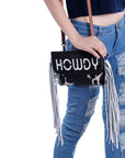 American Darling ADBG1282 Hair-On Genuine Leather Women Bag Western Handbag Purse
