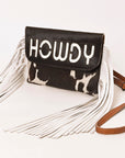 American Darling ADBG1282 Hair-On Genuine Leather Women Bag Western Handbag Purse