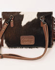 American Darling ADBG1283 Hair-On Genuine Leather Women Bag Western Handbag Purse