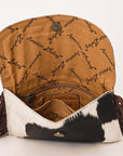 American Darling ADBG1283 Hair-On Genuine Leather Women Bag Western Handbag Purse