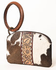ADBG1287 American Darling Hand Tooled Hair On Genuine Leather Women Bag Western Handbag Purse