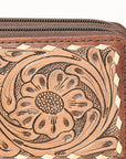 American Darling ADBG1290 Hand Tooled Genuine Leather women bag western handbag purse