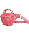 Never Mind Nmbgm148C Fanny Pack Vintage Handmade Genuine Cowhide Leather Women Bag Western Handbag Purse