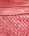Never Mind Nmbgm148C Fanny Pack Vintage Handmade Genuine Cowhide Leather Women Bag Western Handbag Purse