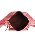 Never Mind Nmbgm148C Fanny Pack Vintage Handmade Genuine Cowhide Leather Women Bag Western Handbag Purse