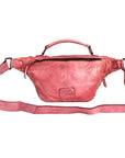 Never Mind Nmbgm148C Fanny Pack Vintage Handmade Genuine Cowhide Leather Women Bag Western Handbag Purse