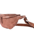 Never Mind Nmbgm149A Fanny Pack Vintage Handmade Genuine Cowhide Leather Women Bag Western Handbag Purse