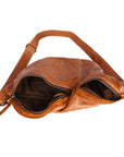 Never Mind Nmbgm149B Fanny Pack Vintage Handmade Genuine Cowhide Leather Women Bag Western Handbag Purse