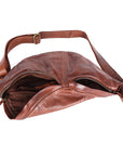 Never Mind Nmbgm150B Fanny Pack Vintage Handmade Genuine Cowhide Leather Women Bag Western Handbag Purse