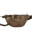 Never Mind Nmbgm150C Fanny Pack Vintage Handmade Genuine Cowhide Leather Women Bag Western Handbag Purse