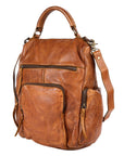 Never Mind Nmbgm156A Tote Vintage Handmade Genuine Cowhide Leather Women Bag Western Handbag Purse
