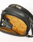 American Darling Canteen Hand Tooled Genuine Leather Women Bag Western Handbag Purse