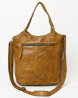 Never Mind Nmbgm160 Tote Vintage Handmade Genuine Cowhide Leather Women Bag Western Handbag Purse