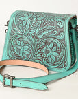American Darling ADBGZ781 Hand Tooled Genuine Leather Women Bag Western Handbag Purse