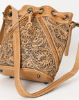 OHLAY OHG101A TOTE Hand Tooled Genuine Leather women bag western handbag purse