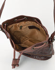 OHLAY OHG101C TOTE Hand Tooled Genuine Leather women bag western handbag purse