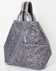 OHLAY OHG102B Backpack Hand Tooled Genuine Leather women bag western handbag purse
