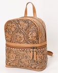 OHLAY OHG103C Backpack Hand Tooled Genuine Leather women bag western handbag purse
