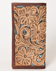OHLAY WALLET Hand Tooled Genuine Leather women bag western handbag purse