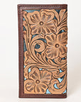 OHLAY WALLET Hand Tooled Genuine Leather women bag western handbag purse