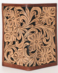 OHLAY WALLET Hand Tooled Genuine Leather women bag western handbag purse