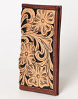 OHLAY WALLET Hand Tooled Genuine Leather women bag western handbag purse